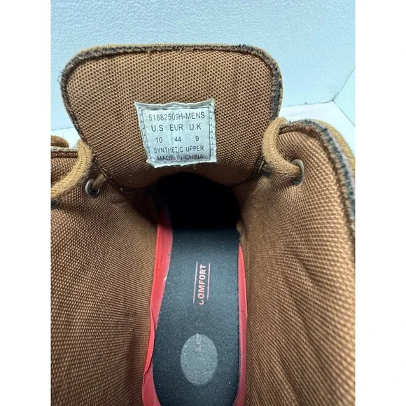 Men's LEVIS Strauss Comfort Insole Boots Size 10